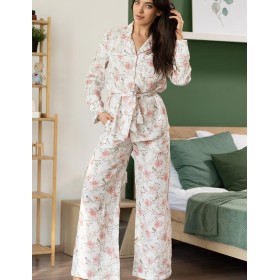 Классическая пижама из хлопка Mia-Amore VERBENA 5526, Цвет: мультицвет, Размеры: S