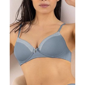 Бюстгальтер пуш-ап без косточек Sielei DARLING 1876 denim, Цвет: denim (джинсовый), Размеры: 85B