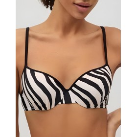 Верх от купальника Ysabel Mora ANTAO 83064, Цвет: черный/белый, Размеры: 85B