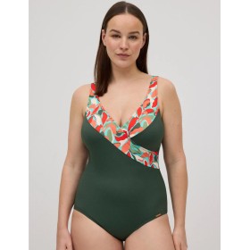 Сплошной купальник минимайзер Ysabel Mora BOAVISTA 83159, Цвет: мульти, Размеры: 100C