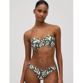 Открытый купальник Ysabel Mora ILHA DE MEL 83097, Цвет: оливковый/белый, Размеры: 70B