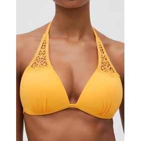 Купальный лиф с вязанными бретелями Ysabel Mora MADEIRA 83131, Цвет: жёлтый, Размеры: 70B