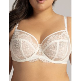 Бюстгальтер мягкий кружевной Ava BLOSSOM 2148 M ecru, Цвет: экрю, Размеры: 65H