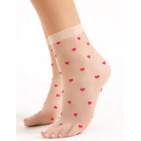 Женские носки Fiore 1157/G CRUSH пудровый/розовый, Цвет: пудровый/розовый, Размеры: UN