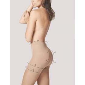 Корректирующие колготки Fiore 5206/M TOTAL SLIM 20 den бежевый, Цвет: бежевый, Размеры: 3