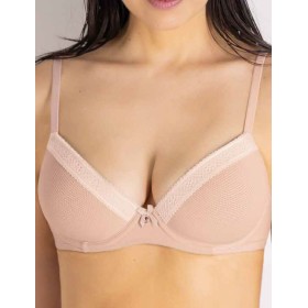 Бюстгальтер балконет с поролоном Sielei DARLING 1882 cipria, Цвет: cipria (пудровый), Размеры: 95B