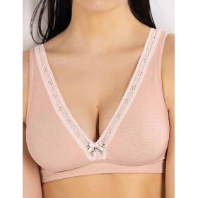 Бюстгальтер бралетт без косточек Sielei DARLING 1886 cipria, Цвет: cipria (пудровый), Размеры: 85B