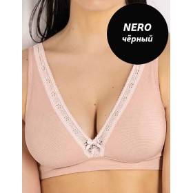 Бюстгальтер бралетт без косточек Sielei DARLING 1886 nero, Цвет: nero (черный), Размеры: 75B