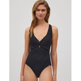 Закрытый чёрный купальник Ysabel Mora TAGOMAGO 83048, Цвет: чёрный, Размеры: 75B