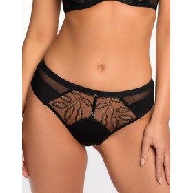 Трусы бразилиана Bella Misteria NORTH NUTA brazilian, Цвет: чёрный, Размеры: XL