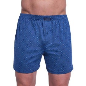 Свободные трусы шорты Cornette 002/008-20 COMFORT синий, Цвет: синий, Размеры: L