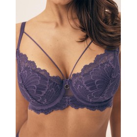 Бюстгальтер на поролоне Esotiq BARI 42508 фиолетовый, Цвет: фиолетовый, Размеры: 70F