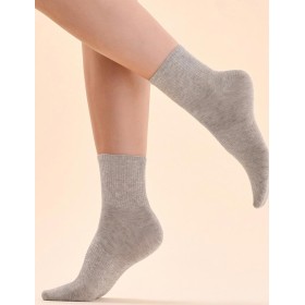 Однотонные носки Gabriella SW/041 светло-серый, Цвет: светло-серый, Размеры: 35/38