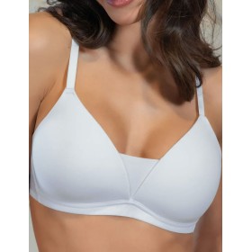 Хлопковый бюстгальтер без косточек Leilieve COTTON LOVER C3004 bianco, Цвет: bianco (белый), Размеры: 70B