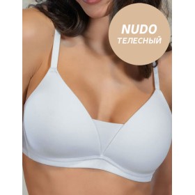 Хлопковый бюстгальтер без косточек Leilieve COTTON LOVER C3004 nudo, Цвет: nudo (телесный), Размеры: 75B