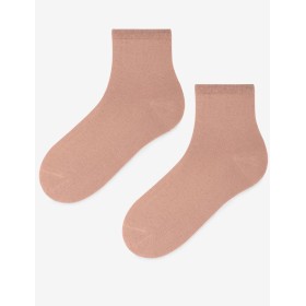 Льняные носки Marilyn DAMSKIE Len бежево-розовый, Цвет: бежево-розовый, Размеры: UN