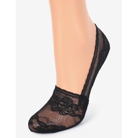 Эластичные сетчатые следки Marilyn STOPKI LACE Z32 чёрный, Цвет: чёрный, Размеры: UN