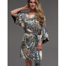 Туника из натурального шёлка Mia-Amore EVANGELINA 4575, Цвет: мультицвет, Размеры: 4XL/5XL