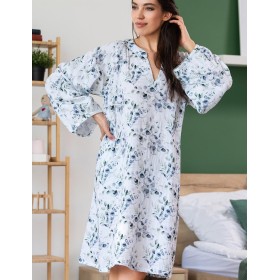 Домашняя туника из хлопка Mia-Amore SELESTINA 5444, Цвет: мультицвет, Размеры: 2XL/3XL