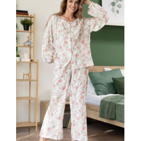 Комплект из натурального хлопка Mia-Amore VERBENA 5527, Цвет: мультицвет, Размеры: 4XL