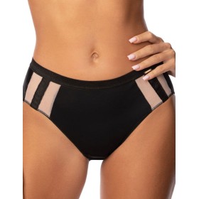 Трусы слипы Orhideja 655-000 черный-пион, Цвет: черный-пион, Размеры: L