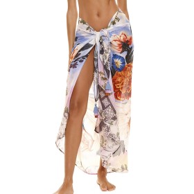 Пляжное парео Agua Bendita 12281 MARINE NUME, Цвет: белый, Размеры: UN