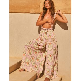 Пляжные брюки свободного кроя Agua Bendita 13167 KENNER KORIN, Цвет: розовый, Размеры: L