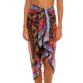 Пляжное парео Agua Bendita 9027 MARINE ANTIQ, Цвет: красный, Размеры: UN