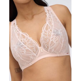 Бюстгальтер на большую грудь Alles FIZZY DELIGHT M plus bralette бежевый, Цвет: бежевый, Размеры: 65H