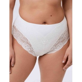 Высокие трусы слипы Elli 420 молоко, Цвет: молоко, Размеры: XL