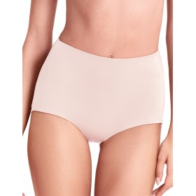 Высокие гладкие трусы Lormar ULTRA culotte talco, Цвет: talco (пудровый), Размеры: M