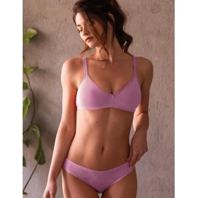 Комплект Sielei HAPPY COLORS 14507 мягкая чашка + бразилиана malva, Цвет: malva (лиловый), Размеры: 80B