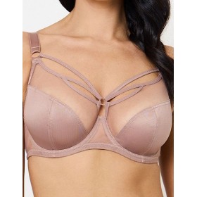 Бюстгальтер с мягкой чашкой Subtille BUTTERFLY MOCCA soft, Цвет: мокка, Размеры: 105F