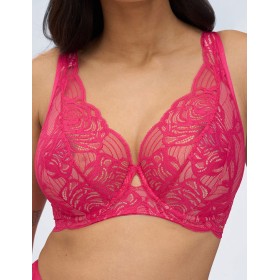 Бюстгальтер бралетт Alles EUPHORIC ROUGE M bralette, Цвет: фуксия, Размеры: 70C