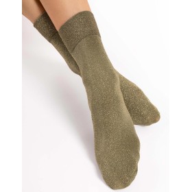 Носки женские Fiore 1178/G BRILLO 60 den хаки, Цвет: хаки, Размеры: UN