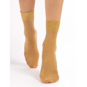 Носки женские Fiore 1178/G BRILLO 60 den золотой, Цвет: золотой, Размеры: UN