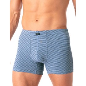 Облегающие боксеры Key MXH 073 серо-голубой, Цвет: серо-голубой, Размеры: M