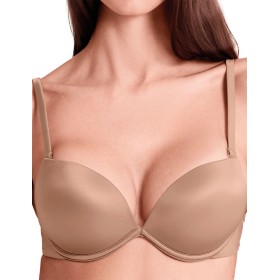 Бюстгальтер супер пуш-ап гель Lormar Double ULTRASHINE bronze skin, Цвет: bronze skin (кофе), Размеры: 65B