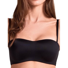 Бюстгальтер бандо без косточек Lormar FEEL nero, Цвет: nero (черный), Размеры: 65B