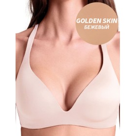 Формованный бюстгальтер без косточек Lormar SHINE golden skin, Цвет: golden skin (беж), Размеры: 70B