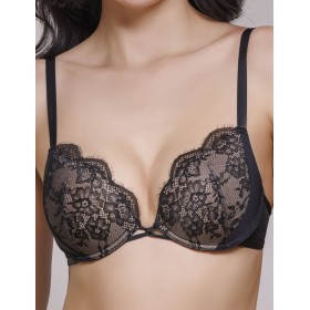 Бюстгальтер пуш-ап гель Mioocchi JOLIN 8325 nero, Цвет: nero (черный), Размеры: 75B