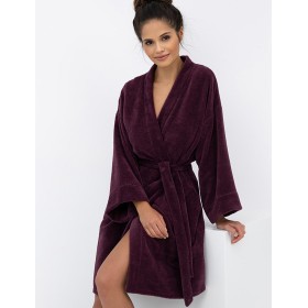 Банный халат Sensis INDIGO, Цвет: бордовый, Размеры: L/XL