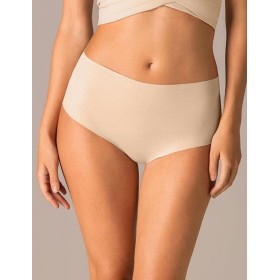 Высокие слипы с кружевной спинкой Sielei IOSONOIO 5119 skin, Цвет: skin (бежевый), Размеры: S