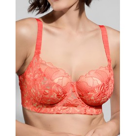 Бюстье с мягкими чашками Empreinte 11204 AGATHE закат, Цвет: закат, Размеры: 75D