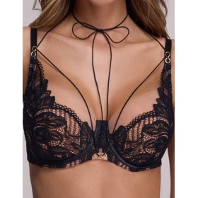 Бюстгальтер полупоролон Ava INFINITY 2177 PU black, Цвет: черный, Размеры: 85D