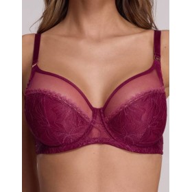 Бюстгальтер мягкий Ava CRYSTAL 1396 M chianti, Цвет: фуксия, Размеры: 85C