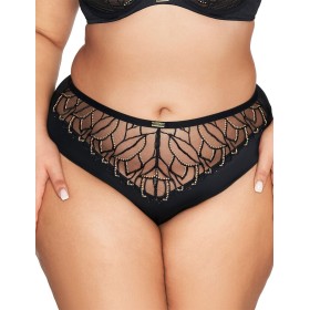 Трусы бразилиана Ava MIRAY 2115 brazilian Black, Цвет: черный, Размеры: M