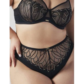 Трусы бразилиана Ava MIRAY 2116 brazilian Black, Цвет: черный, Размеры: L