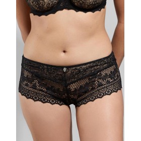Кружевные трусы-шорты Empreinte 05151 CASSIOPEE чёрный, Цвет: чёрный, Размеры: M