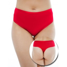 Высокие стринги Sermija 170-23-AS красный, Цвет: красный, Размеры: XL